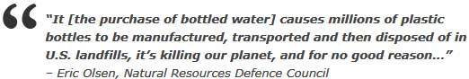 eo quote Bottled Water